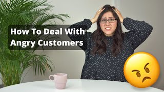 How to Deal With Angry Customers – 8 Tips and Examples [upl. by Nirmak260]