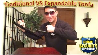 Traditional VS Expandable Tonfa  Which Is The Better Self Defense Weapon [upl. by Ramal]