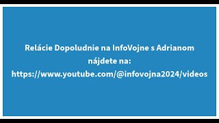 Dopoludnie na INFOVOJNE s Adrianom  2024 [upl. by Drescher53]