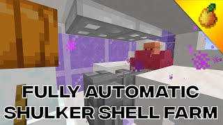 Fully Automatic Shulker Shell Farm 20w45a [upl. by Eniamraj63]