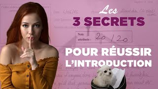 Introduction de dissertation  les 3 secrets pour la réussir [upl. by Sigismund100]