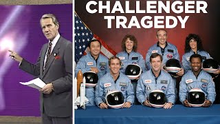 Space Shuttle Challenger explosion Original news coverage [upl. by Iloj387]