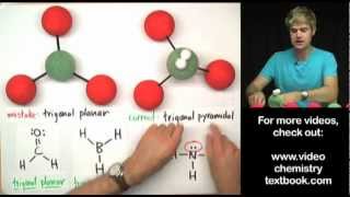 VSEPR Theory Common Mistakes [upl. by Sucam]