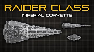 Star Wars Raider Class Corvette  Ship Breakdown [upl. by Alf]