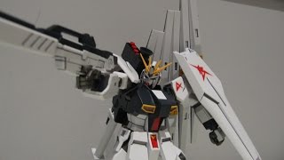 1144 HGUC Nu Gundam Review [upl. by Anneh]