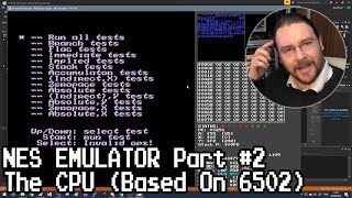 NES Emulator Part 2 The CPU 6502 Implementation [upl. by Enilra600]