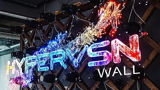 Hypervsn Wall  3D Holographic Effect Projectors [upl. by Ahseekat]