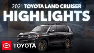 2021 Land Cruiser Overview amp Highlights  Toyota [upl. by Iddo]