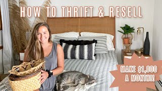 How to Start A Thrifting amp Resale Business l HOW TO BECOME A RESELLER l Tips to Sell Home Goods [upl. by Hsivat810]