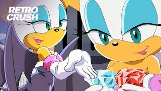 Every moment when Rouge proved shes the baddest bat  Rouges sexiest moments  Sonic X [upl. by Lapides]