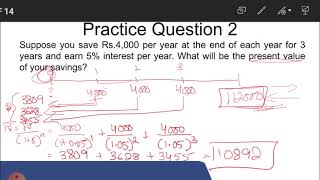 TVM 11 Ordinary Annuity Practice Questions [upl. by Proudlove]