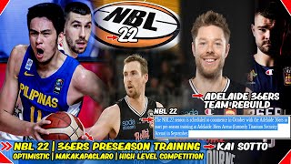 NBL 22  Kai Sotto  Adelaide 36ers Preseason Training  Optimistic  Makakapaglaro  High Level [upl. by Seow]