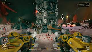 Omen Modular Exterminator Machine Event Deep Rock Galactic Gameplay [upl. by Clyde]