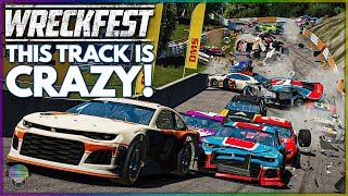 THIS TRACK IS CRAZY  Wreckfest  NASCAR [upl. by Torey205]