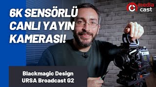 Blackmagic URSA Broadcast G2 İnceleme [upl. by Lacefield]