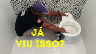 COMO FIXAR VASO CORRETAMENTE DO CONTRA PISO ATÉ O REVESTIMENTO [upl. by Labanna500]