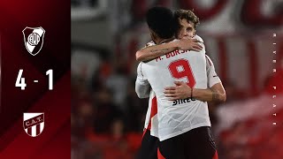 River 4  Atlético Tucumán 1 RESUMEN COMPLETO [upl. by Thielen246]