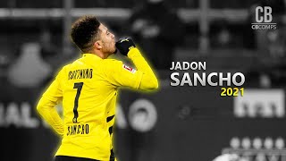 Jadon Sancho 2021  Sublime Dribbling Skills Goals amp Assists  Welcome To Manchester United HD [upl. by Noyk625]