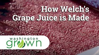 How Welchs Grape Juice Is Made  Washington Grown [upl. by Uliram]