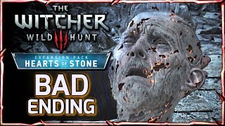 Witcher 3 HEARTS OF STONE  BAD ENDING ► Master Mirror Takes Olgierds Soul amp Rewards Geralt [upl. by Santa256]