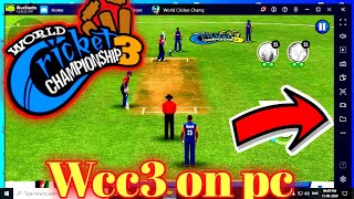 How to Play WCC3 on Emulator  How to Install and Download WCC3  Andriod Cricket 2020 [upl. by Adyela525]