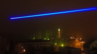 Powerful Blue Laser Pointer 2000mW  2Watt Night Beam  ZEUS LASERS [upl. by Him]