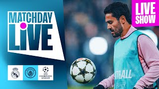 MATCHDAY LIVE CAN MAN CITY REACH THE ROUND OF 16  Real Madrid v Man City  UEFA Champions League [upl. by Bravar]