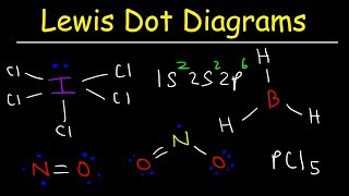 Exceptions To The Octet Rule  Lewis Dot Diagrams [upl. by Aleahc29]