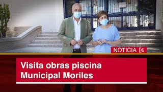 Visita a las obras de la piscina municipal de Moriles [upl. by Onaireves]