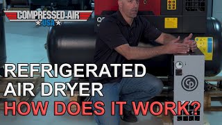 How a Refrigerated Air Dryer Works  CompressedAirUSAcom [upl. by Hameerak116]