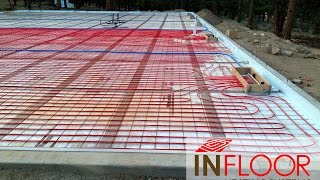 Hydronic Radiant Heating  Concrete Application [upl. by Constant899]