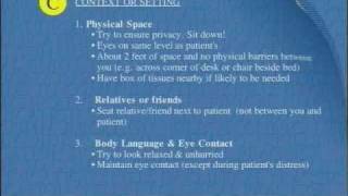 Communication Skills in Clinical Practice Part 1  The Basics By Dr Robert Buckman [upl. by Volny]