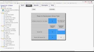 Sample size calculation in Open Epi [upl. by Guthry]