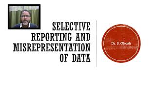 Selective Reporting and Misrepresentation of Data [upl. by Eciruam]