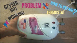 How to repair geyser  How to repair water heater  Instant geyser thermostat repair [upl. by Betthezel612]