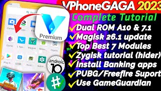 Full Guide  VphoneGaGa Gold latest Dual A71  A10  android 13 vphonegaga [upl. by Oriel]