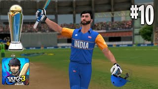 WCC3 Come back in Champions Trophy  FUNNY Part 10 Career Mode World Cricket championship 3 [upl. by Hedi]