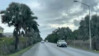 Barbados Airport to Bridgetown [upl. by Anahahs682]