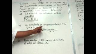 Proporcionalidad directa e inversa EJEMPLO 4 [upl. by Marceau]