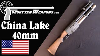 China Lake 40mm Pump Action Grenade Launcher [upl. by Enialb]