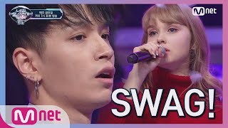 ENG sub I can see your voice 6 3회 SWAG 듀엣 한인 노래 자랑 1등 x AOMG 주지마 190201 EP3 [upl. by Amathiste597]