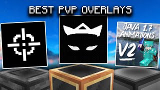 The BEST PVP Overlays For Minecraft BedrockMCPE [upl. by Enitsirhk]