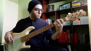 Charlie Brown Jr  Pontes indestrutíveis BASS COVER [upl. by Avan]