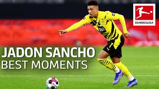 Jadon Sancho  Best Moments Goals Skills amp More [upl. by Redleh483]