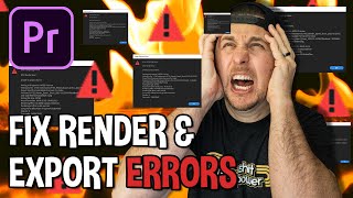 How To Fix Adobe Premiere Render and Export Errors 2023 [upl. by Howes]