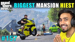 BIG MANSION HEIST FOR SHOWROOM  GTA V GAMEPLAY [upl. by Saihttam]