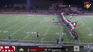 PTV  Varsity Football  Pewaukee vs Menomonee Falls [upl. by Assilac613]