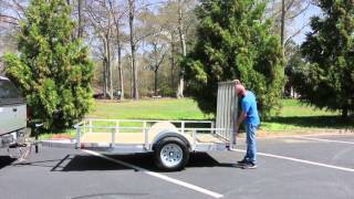 How To Operate Your CarryOn Trailer Gate [upl. by Hebe579]