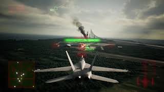 Ace Combat 7 Playthrough  Mission 17  Homeward Expert Controls [upl. by Sanyu]