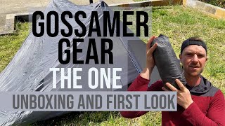 Gossamer Gear  quotThe Onequot  Ultralight Backpacking Tent  Unboxing amp First Look [upl. by O'Mahony559]